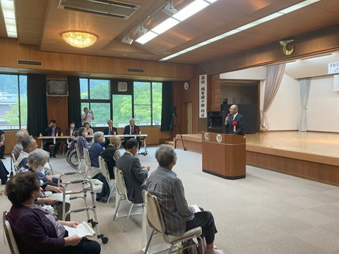 令和８年度天龍村敬老大会が開催されました